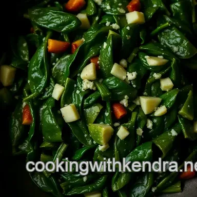 Easy Sautéed Spinach: A Simple & Savory Side Dish for Everyone Recipe Card