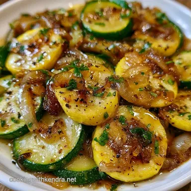 Squash and Zucchini in 20 Minutes Recipe Card