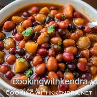 Savoring Rio Zape Beans Stew in 75 Minutes Recipe Card