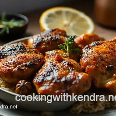 Savory Five Spice Powder Roasted Chicken: A Flavourful Feast
