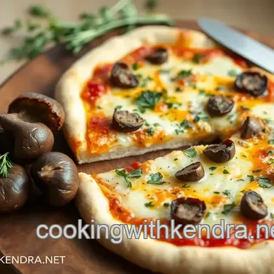 How to Bake Shiitake Pizza with Fresh Herbs: An Amazing Homemade Delight!