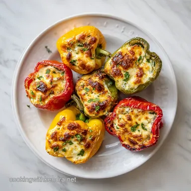 Stuffed Peppers Recipe with Rice in 1 Hour 5 Mins