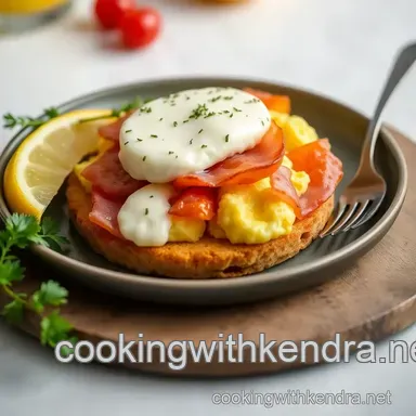 How to Make My Grandmother's Scrambled Ham & Fontina Breakfast Delight Recipe Card