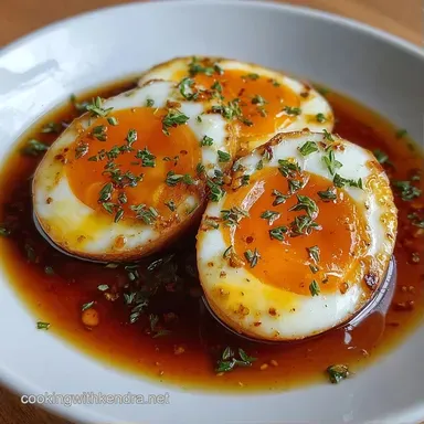 Seasoned Boiled Egg Recipe in 17 Minutes Recipe Card