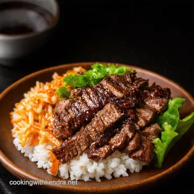 Seoulful Korean BBQ Steak Rice Bowls Weeknight Win Recipe Card