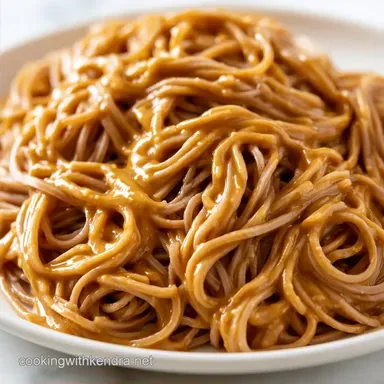 Sesame Soba Noodle Pasta in 15 Minutes