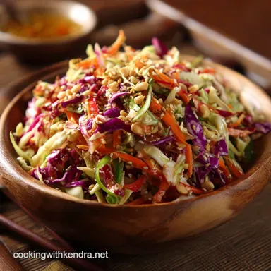 The Ultimate Crunchy Asian Slaw with SesameGinger Dressing