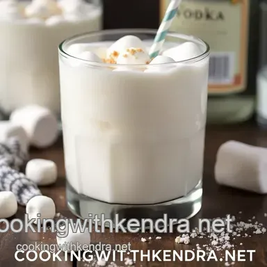 Indulge in a Sweet Marshmallow Vodka Shake: A Cozy Treat for Any Occasion Recipe Card