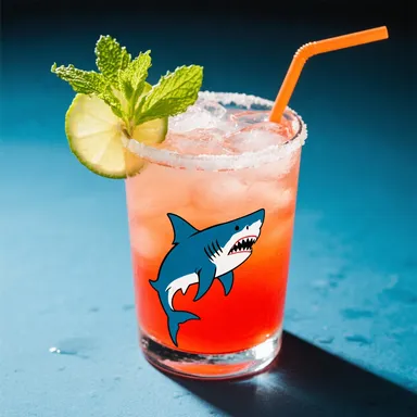 Shark Attack Drink Recipe for Parties in 20 Minutes Recipe Card