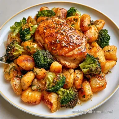 Sheet Pan Chicken Gnocchi with Broccoli