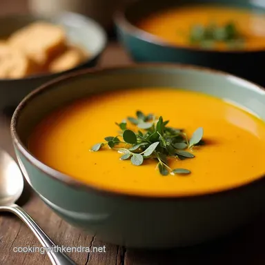 The Best Creamy Vegan Butternut Squash Soup Recipe Recipe Card