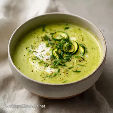 Zucchini Soup: Silky Mediterranean Recipe in 30 Min Recipe Card