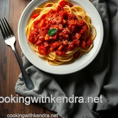 Simple Capellini Pomodoro: A Fresh Take on Classic Italian Pasta Recipe Card