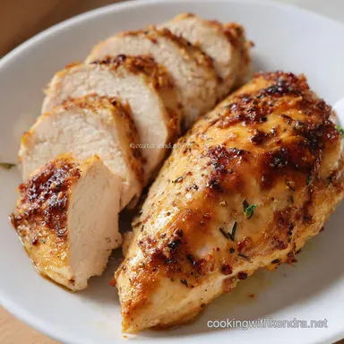 Roast Chicken Breast: Juicy Simple Recipe Ready in 30 Mins Recipe Card