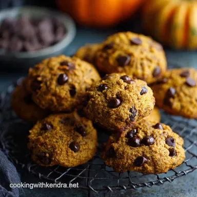 Pumpkin Chocolate Chip Cookies: The Softest, Spiced Fall Recipe Recipe Card