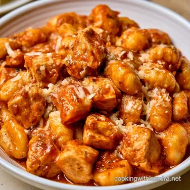 Chicken Parmesan Gnocchi: Pan-Seared Recipe Card