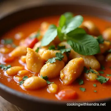 Slim Satisfying Healthy Chicken Tortilla Soup Recipe Card