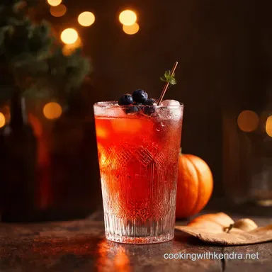 Sloe Gin Fizz: A Sparkling Sip of Autumn | My Recipe Recipe Card