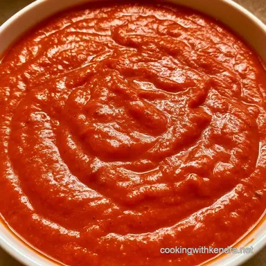 Slow Cooker Creamy Tomato Soup for 6 Recipe Card