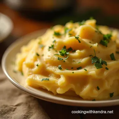 Best Slow Cooker Garlic Mashed Potatoes Recipe Recipe Card