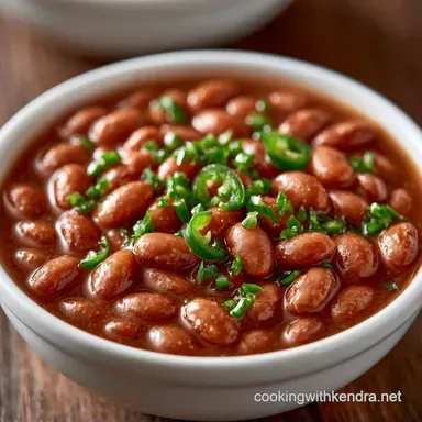 Slow Cooker Mexican Pinto Beans: Tender Recipe Card