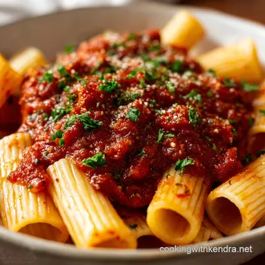 Italian Pasta Sauce Recipe: The Best Ever Slow-Simmered Sugo Recipe Card