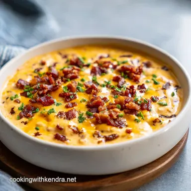 Cowboy Queso Recipe for 16 Servings Recipe Card