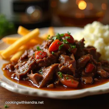 Ultimate Slow Cooker Smoky Pulled Brisket Sandwiches Recipe Card