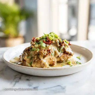 Smothered Chicken with Gravy for 5 Servings Recipe Card