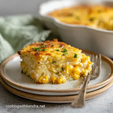 Southern Corn Pudding Recipe with Browned Butter