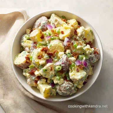 Southern Potato Salad: For 8 Servings Recipe Card