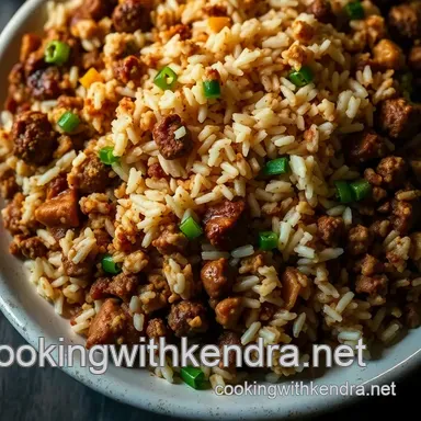 Easy Southern-Style Dirty Rice Recipe: A Family Favorite Recipe Card