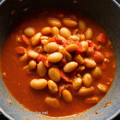 Spanish Butter Bean Stew A Taste of Sunshine Recipe Card