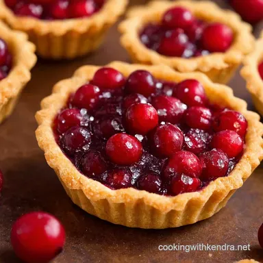 Sparkling Cranberry Tartlets My GoTo New Year Desserts Recipe Card