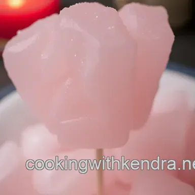 Homemade Rock Candy: My Sparkling Crystal how to make rock candy! Recipe Card