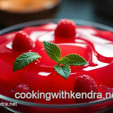 Raspberry Rosé Jelly: Grown-Up Jello with Unflavored Gelatin!