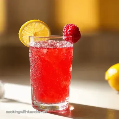 Sparkling Raspberry Spiked Lemonade Recipe Summer in a Glass Recipe Card