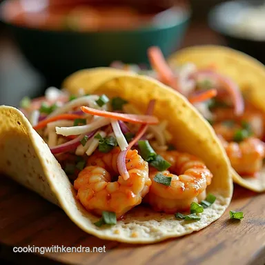 Speedy Shrimp Tacos Weeknight Winner with Zesty Slaw Recipe Card