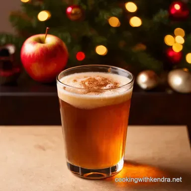 Spiced Apple Buttered Rum My GoTo Warm Rum Drink Recipe Card
