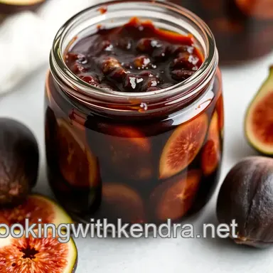 Spiced Fig Jam Recipe: Balsamic Twist on a Classic! Recipe Card
