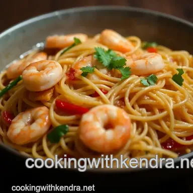 Easy & Delicious Spicy Shrimp Vermicelli Noodle Bowl Recipe Recipe Card