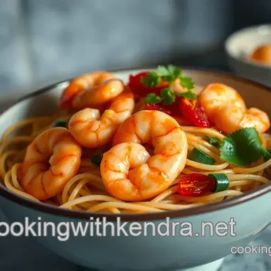 Easy & Delicious Spicy Shrimp Vermicelli Noodle Bowl Recipe