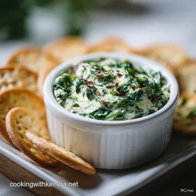 Spinach Dip: Creamy & Savory in 15 Minutes Recipe Card