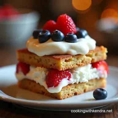 Stars Stripes Trifle My Patriotic Dessert Recipe Recipe Card