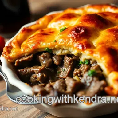 Leftover Steak Recipes: Steak & Stout Pie - Pub Grub at Home!