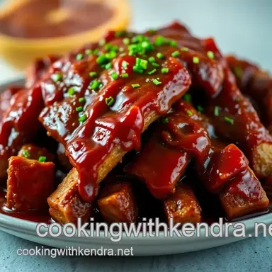 Sticky BBQ Riblets: Finger-Lickin' Good! My Secret Recipe Card