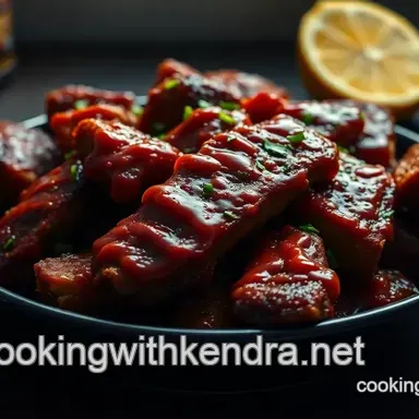 Sticky BBQ Riblets: Finger-Lickin' Good! My Secret