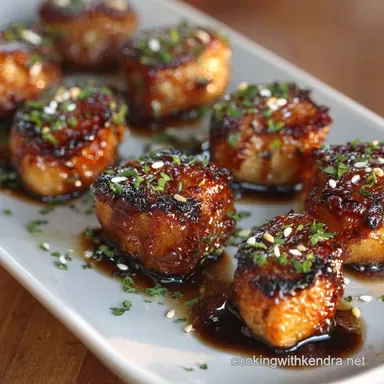 Game Day Party Food Recipes: Ultimate Sticky Honey-Chipotle Bites Recipe Card