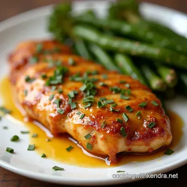 Sticky Sweet Honey Mustard Chicken Baked