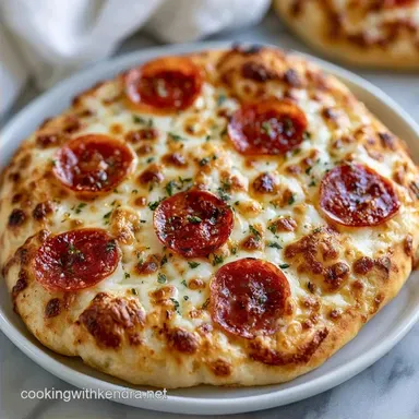 Store Bought Flatbread Pizza in 22 Min